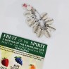 Fruit of the spirit Baby girl brooch pin
